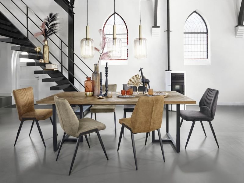 Eettafel Vinito 190 x 95 eiken fineer naturel