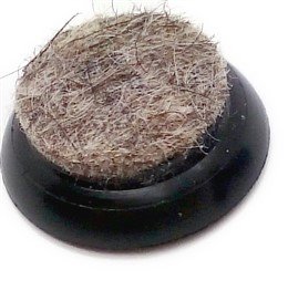 Viltglijder (qc) rond ø15 mm