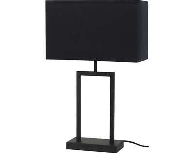 Tafellamp Tarante mat zwart 41cm