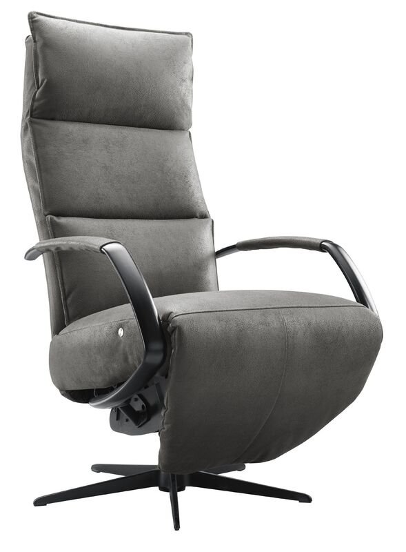 Relaxfauteuil Moio HR-schuim zitting antraciet