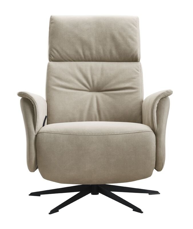 Relaxfauteuil Initio HR-schuim zitting taupe