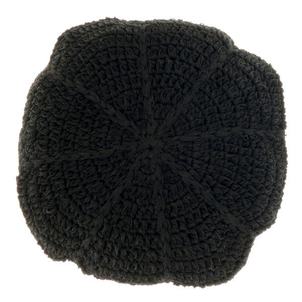 Sierkussen Castino zwart, 45 cm