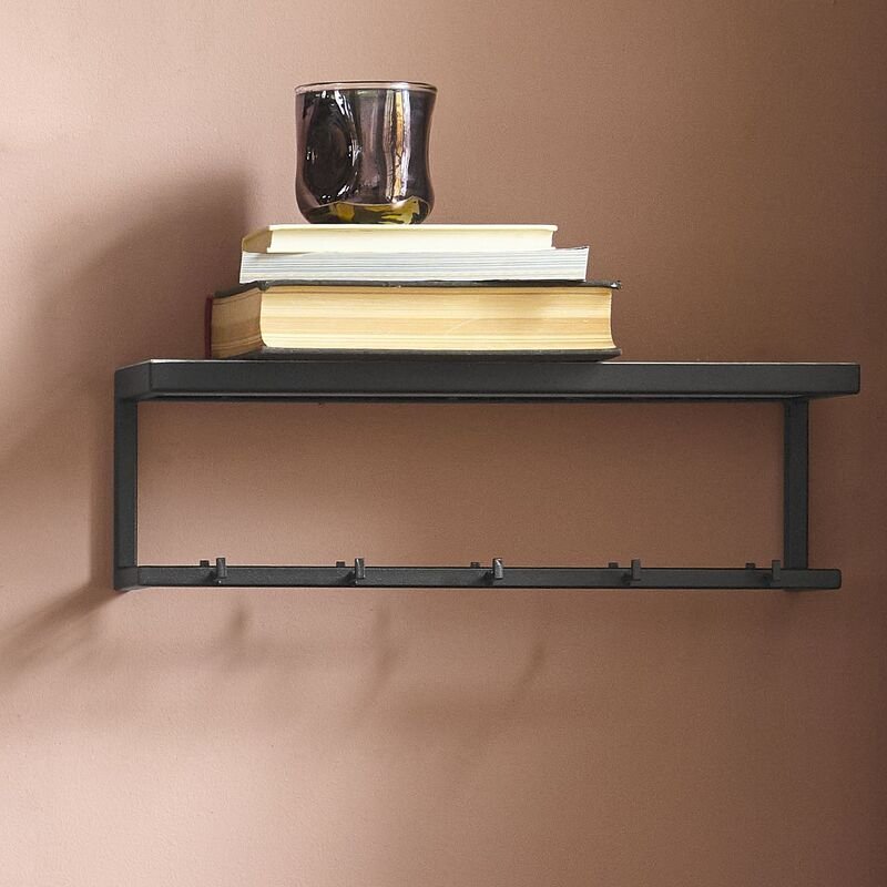 Kapstok Indra licht eiken, 51x29x16 cm