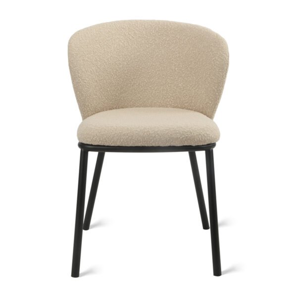 Eetkamerstoel Liaz boucle taupe