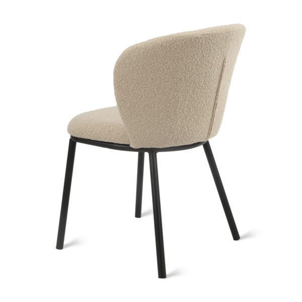 Eetkamerstoel Liaz boucle taupe