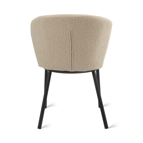 Eetkamerstoel Liaz boucle taupe