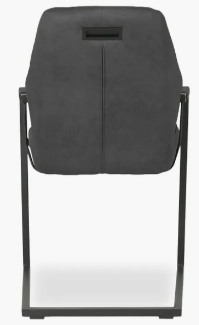 Armstoel Veda antraciet