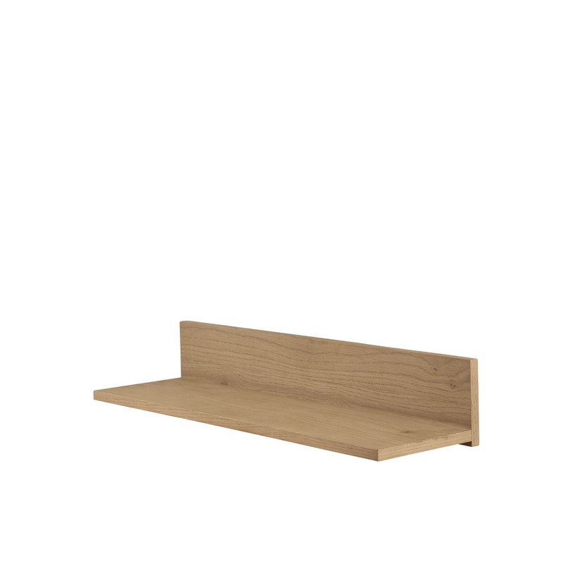 Wandplank Belvio 85 cm breed light oak