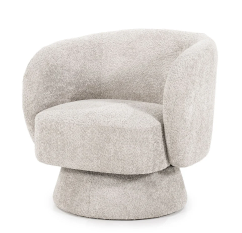 Fauteuil Bowie taupe
