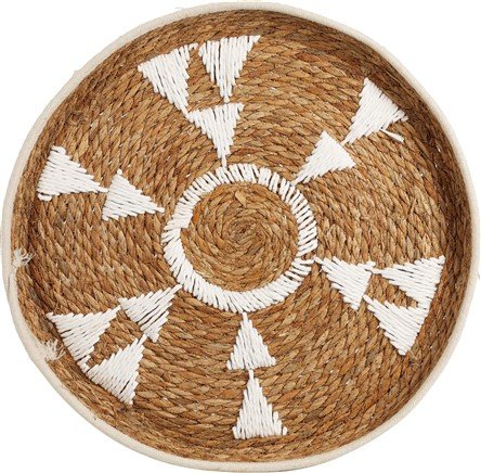 Wanddecoratie Carrari rotan 42 cm