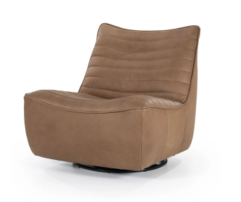 Draaifauteuil Maiko in bruin gris