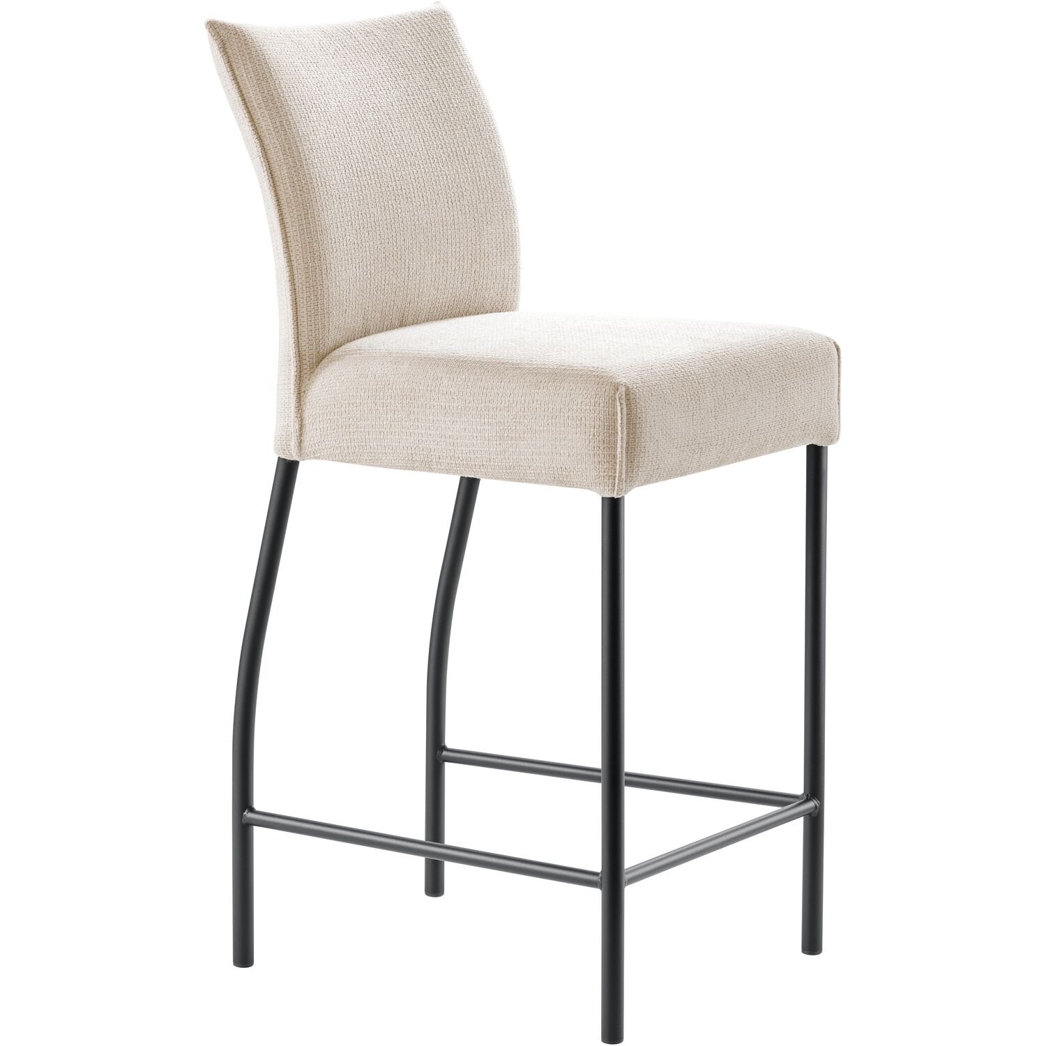 Barkruk Vitale stof Mito 01 naturel