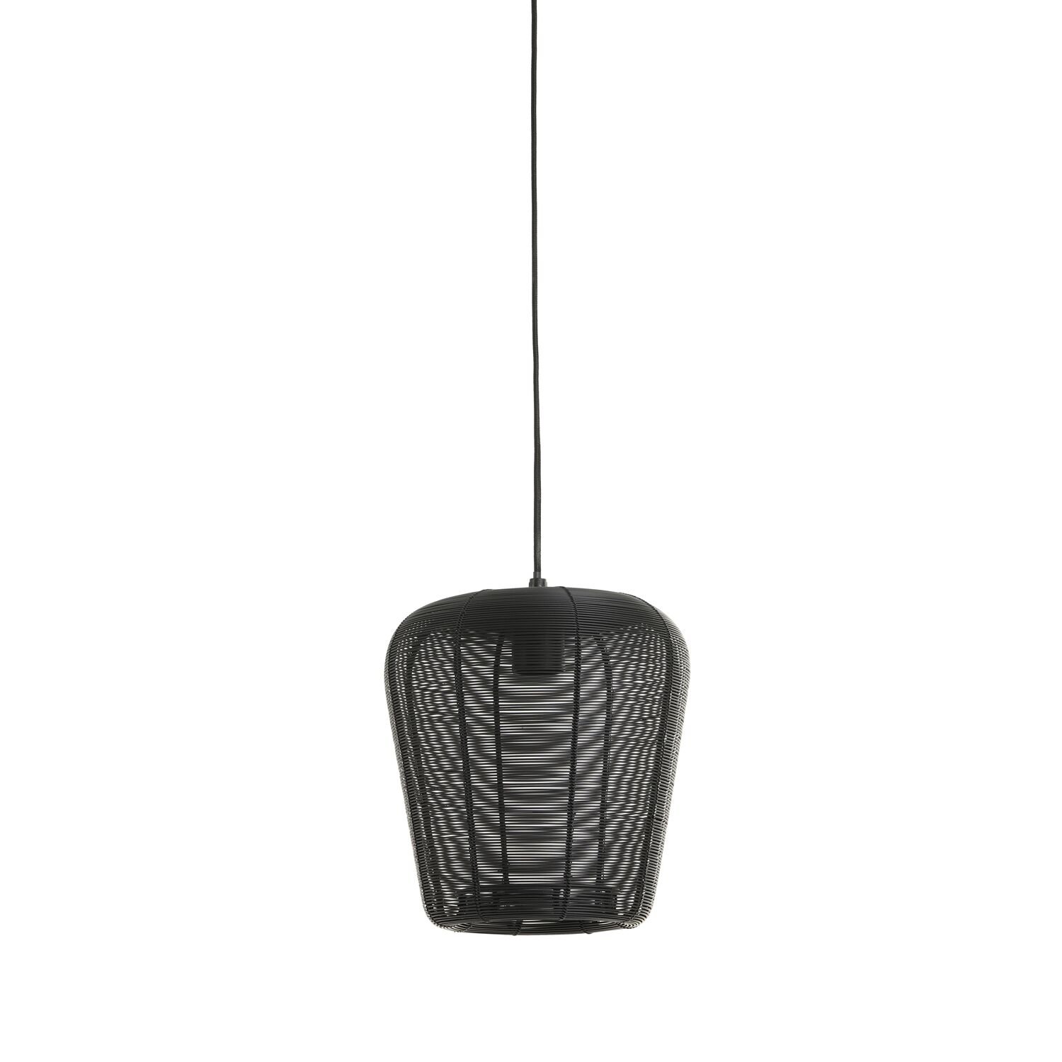 Hanglamp Barzio mat zwart Ø23
