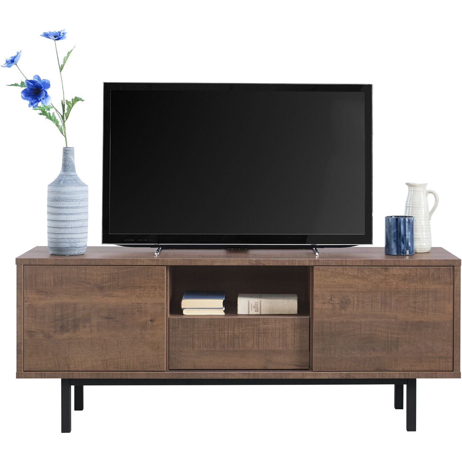 TV-meubel Spazzare 59 x 148 dark mango