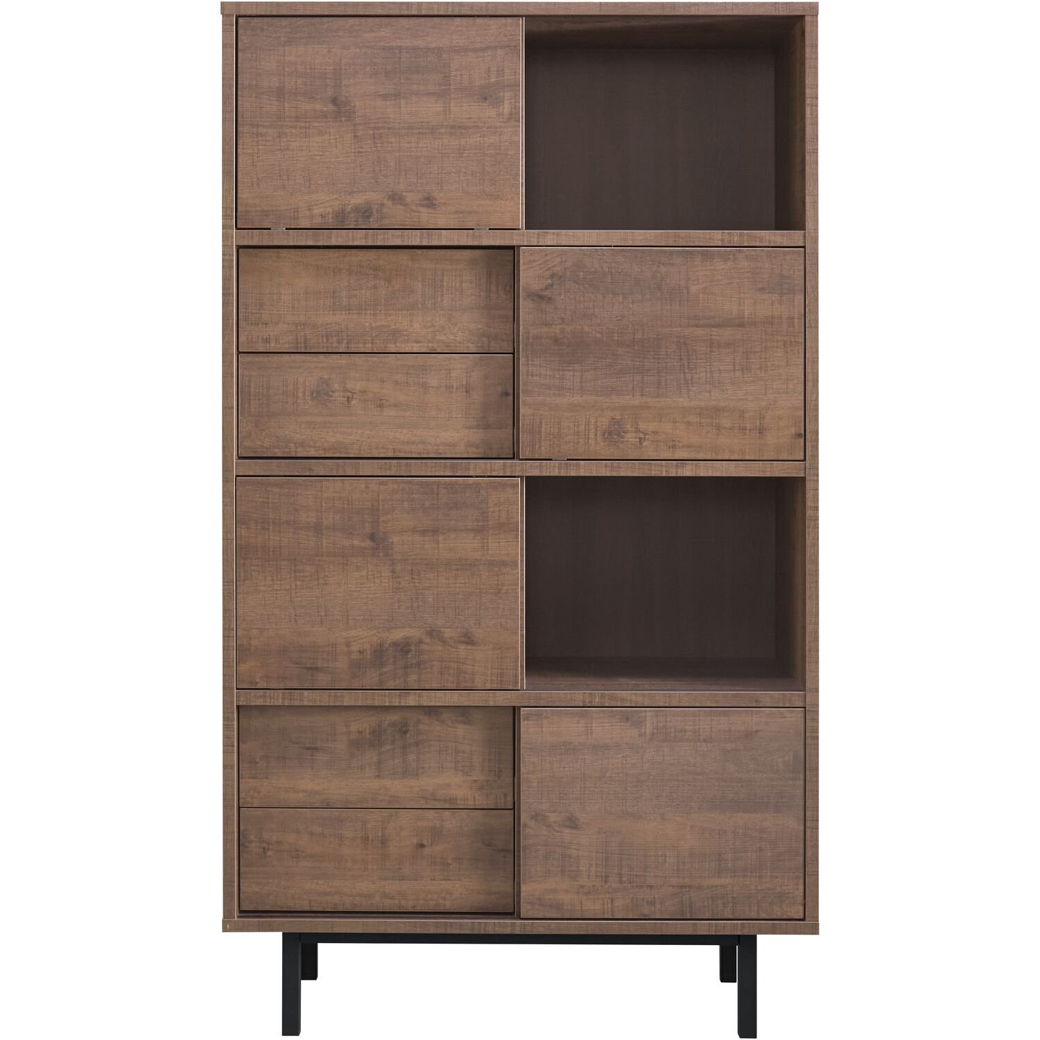 Wandkast Spazzare 175 x 100 dark mango