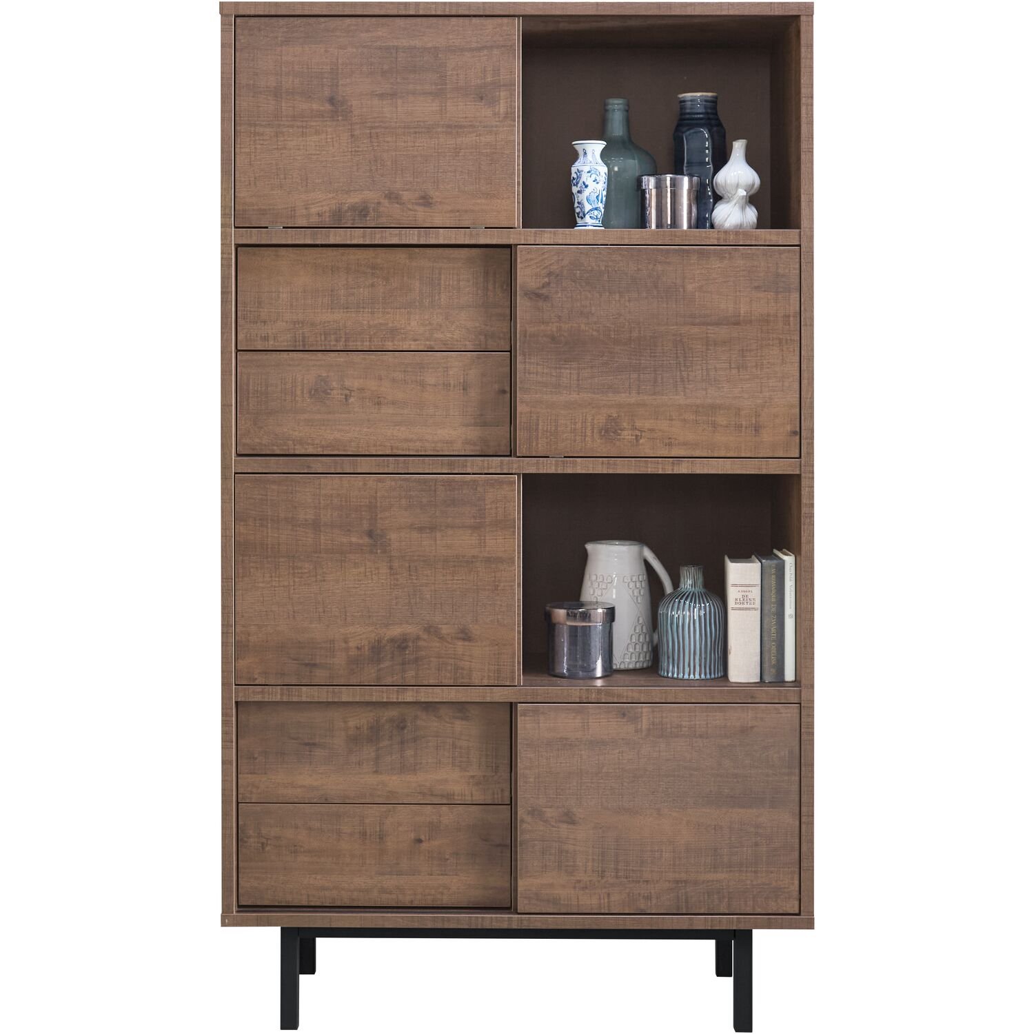 Wandkast Spazzare 175 x 100 dark mango