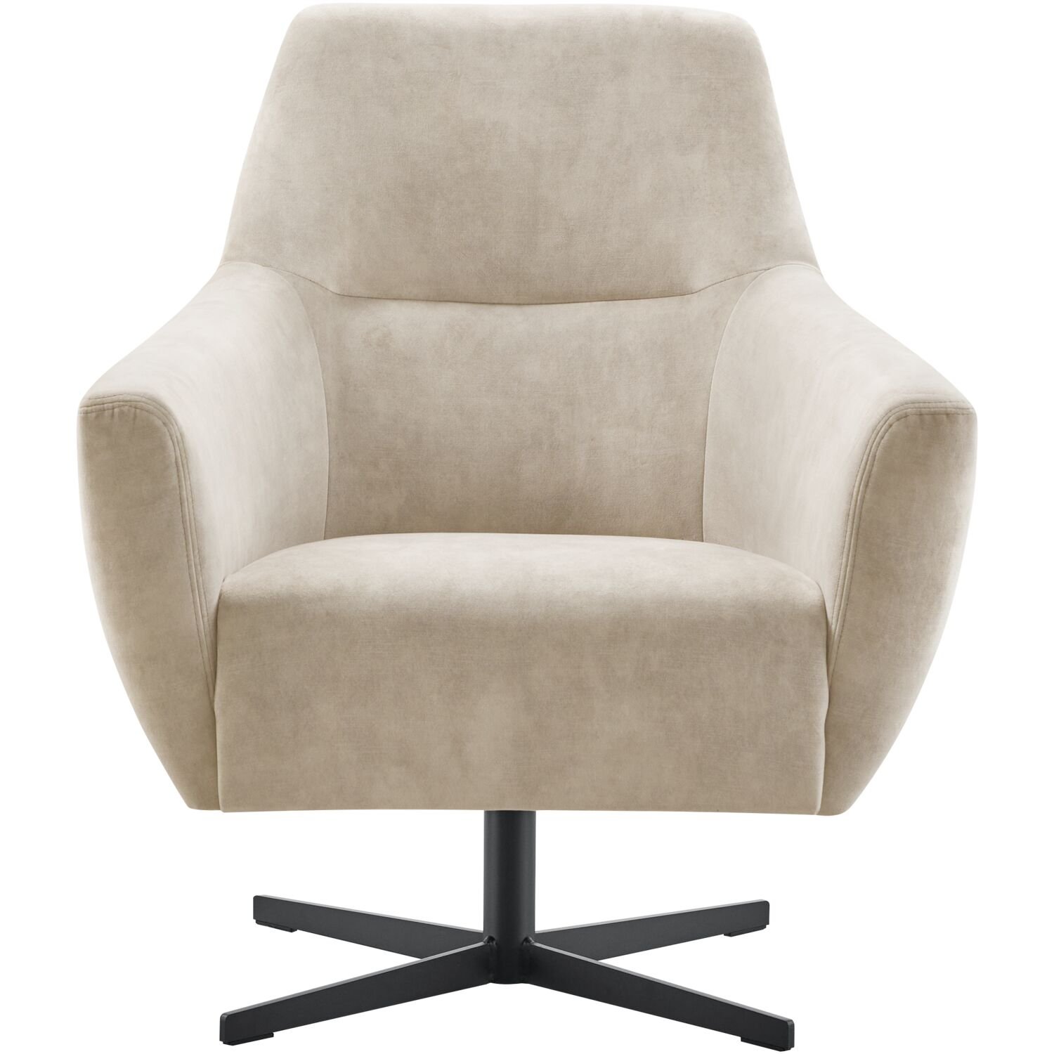 Draaifauteuil Gudo stof adore oyster