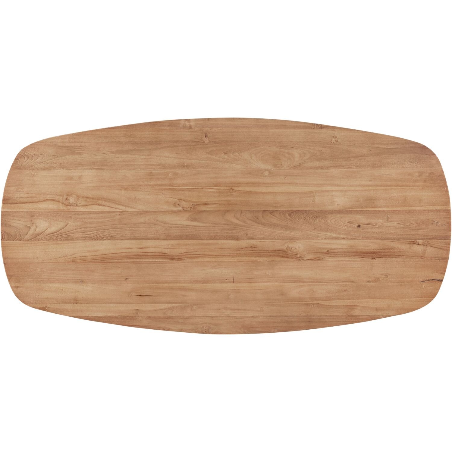 Salontafel Romaro deens ovaal 140 x 70 teak mix rough