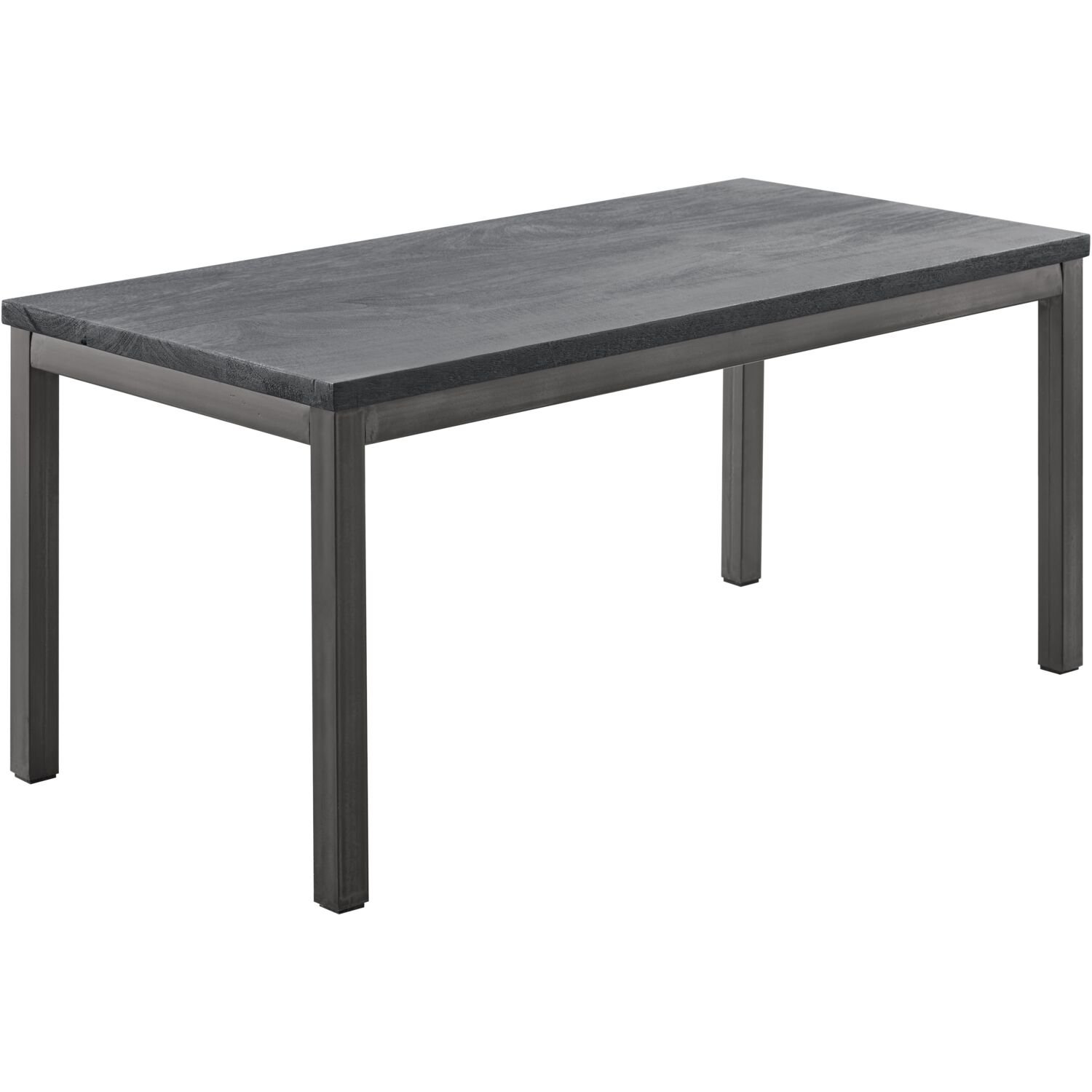 Kindertafel Tratto 110 x 55 mango zwart