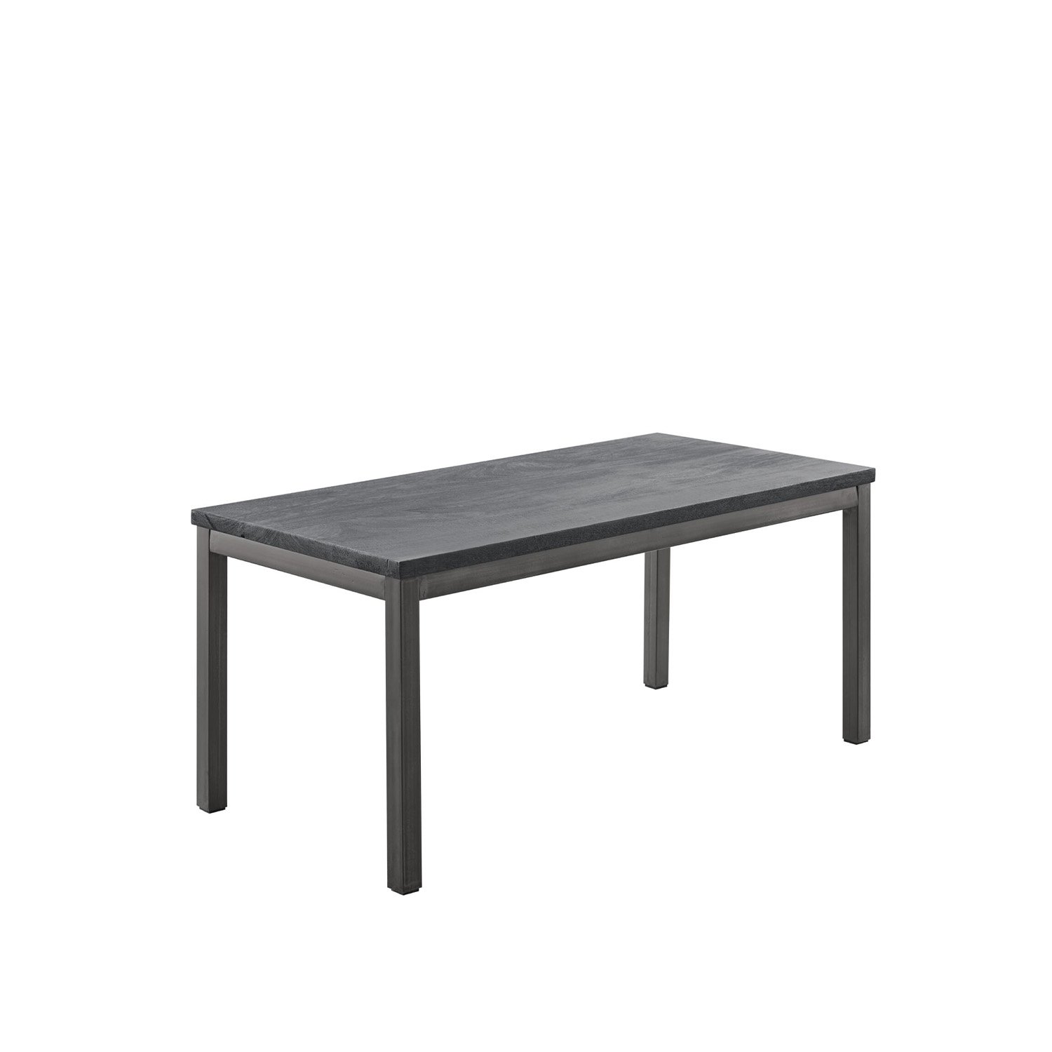 Kindertafel Tratto 110 x 55 mango zwart