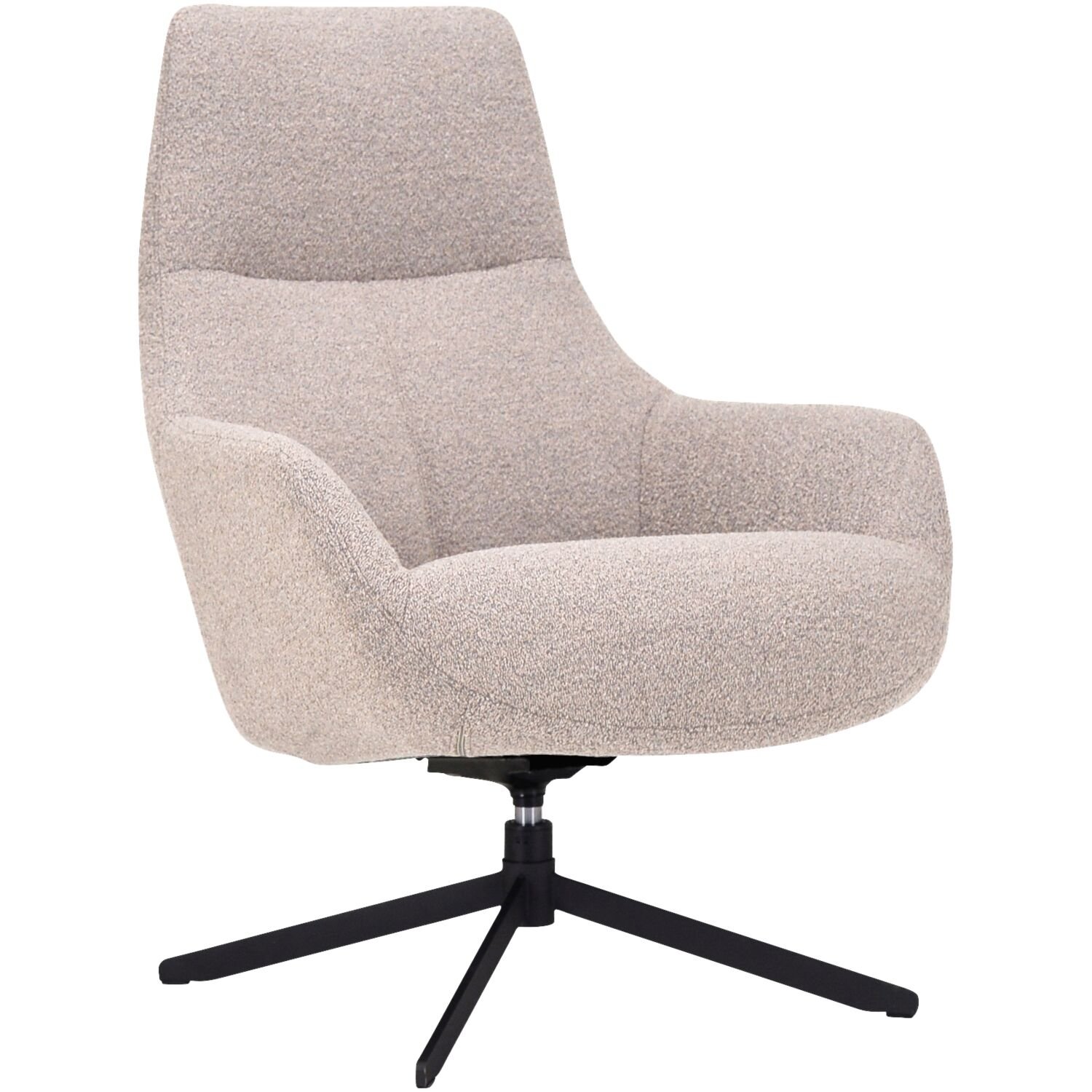 Draaifauteuil Vaneze stof alpine natural
