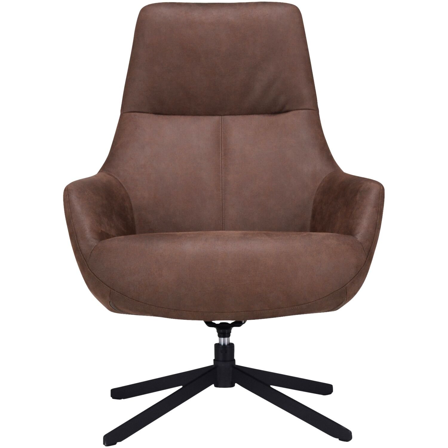 Draaifauteuil Vaneze microleder bull brown