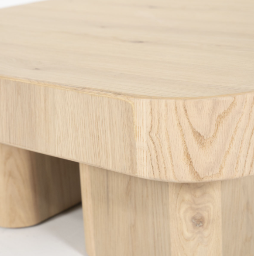 Salontafel naturel eikenhout