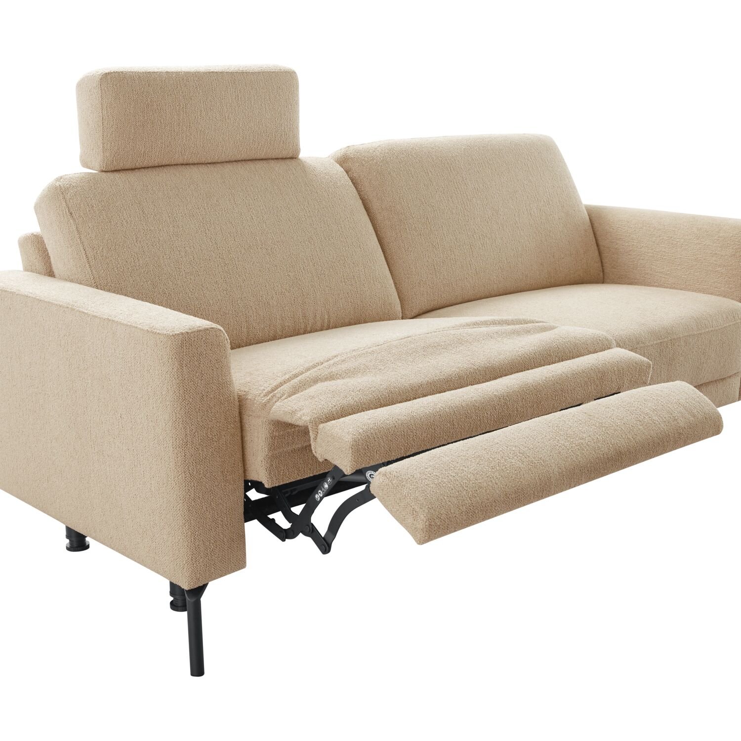 2,5 zitsbank Moscato HR-schuim, beige