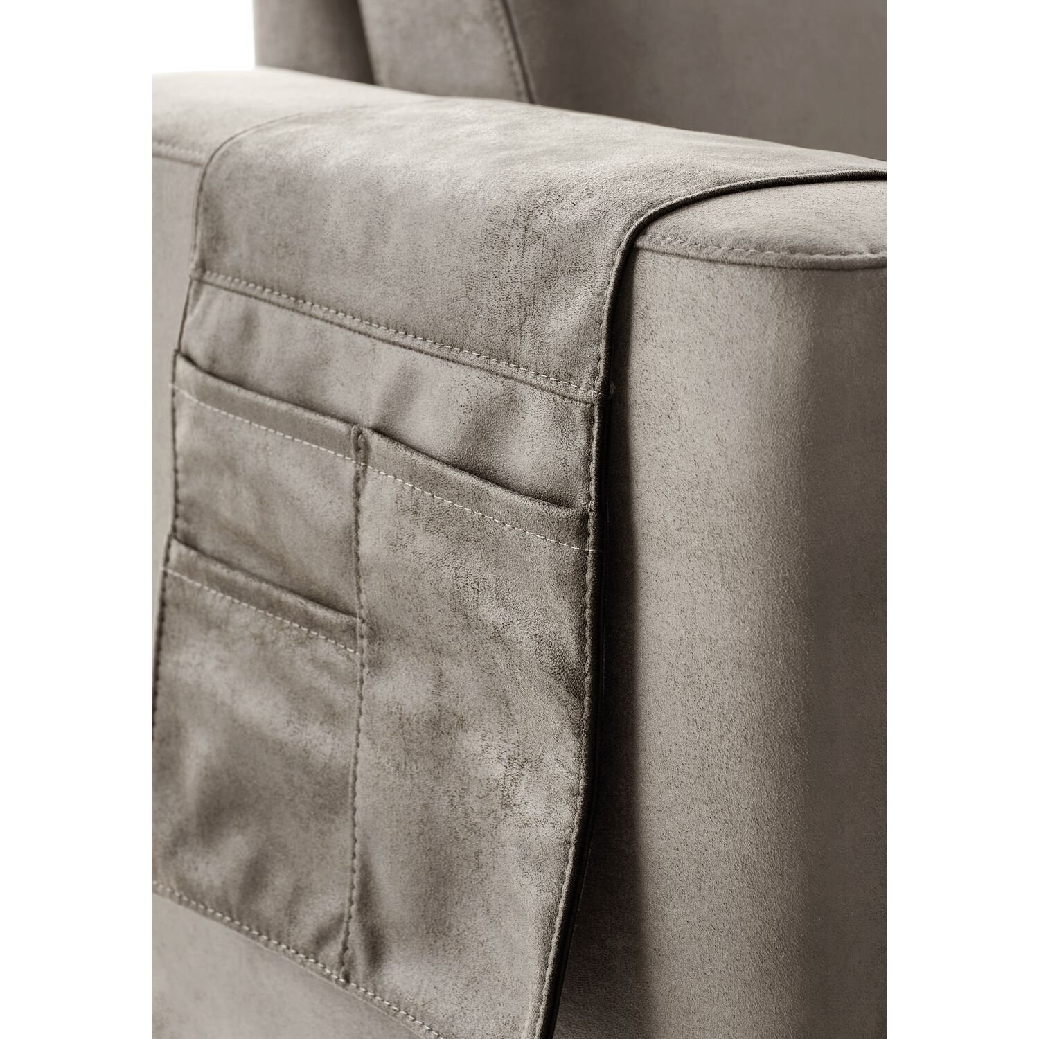 Hoekbank Moscato Pocketvering icm visco, Clay