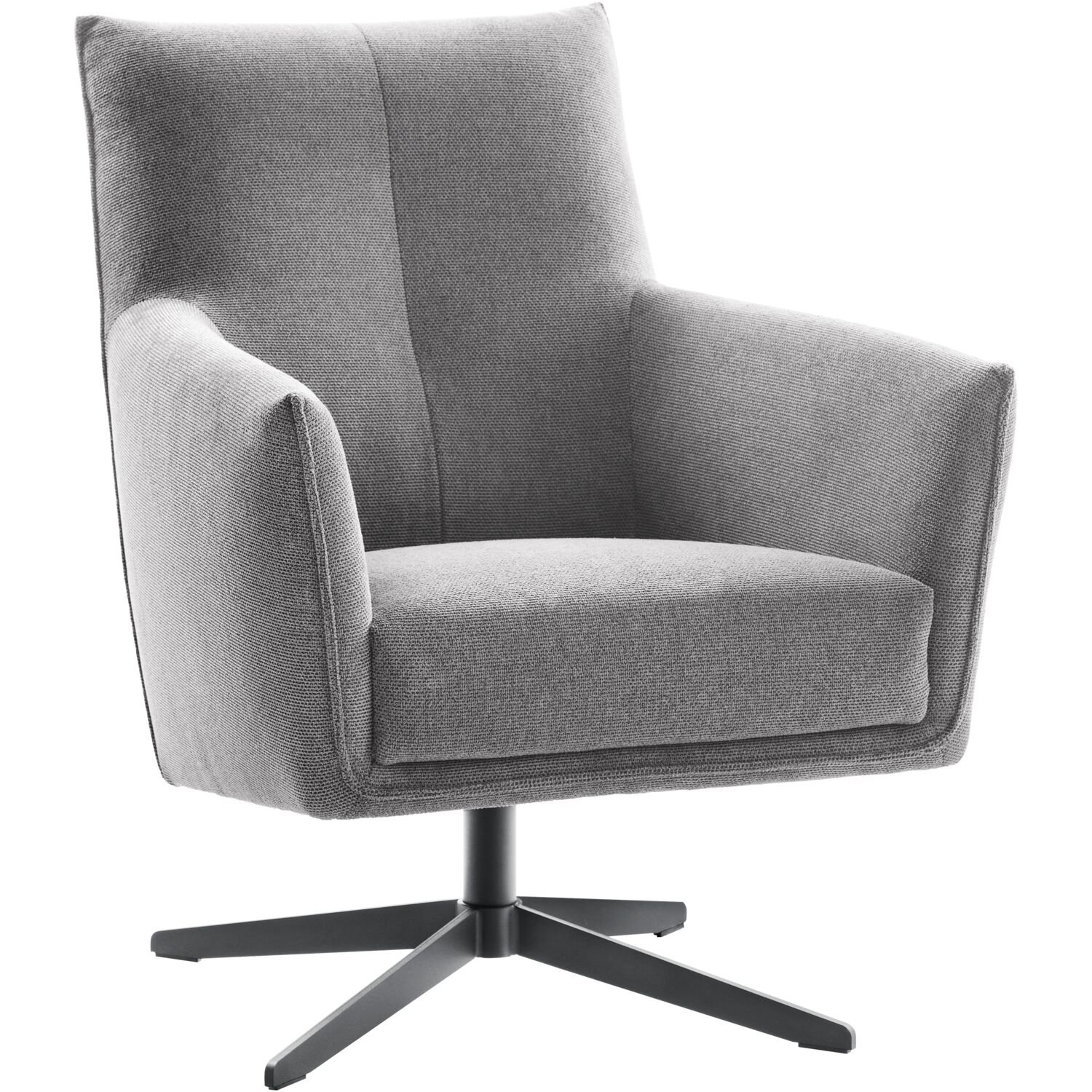 Draaifauteuil Dono stof Enter slate