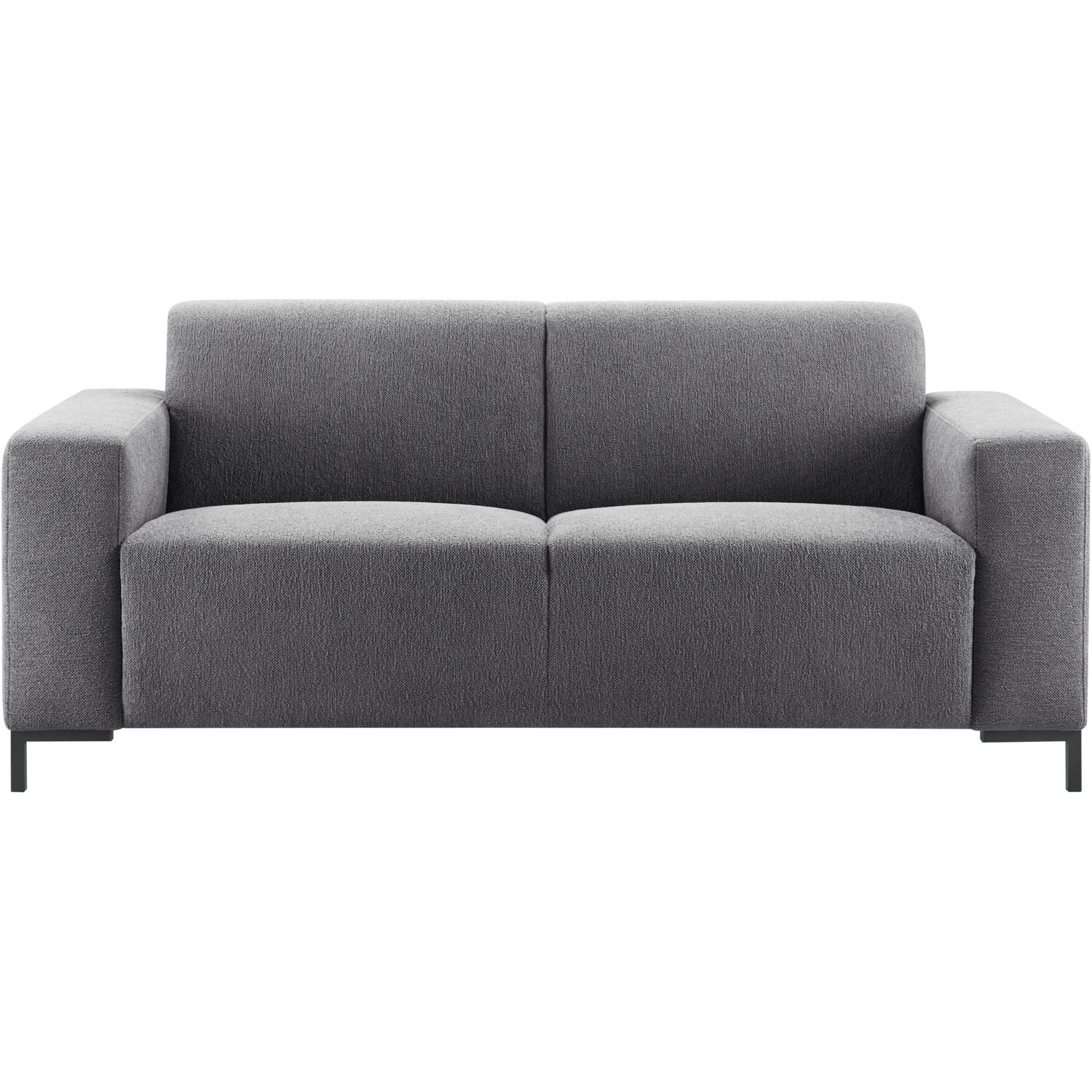 2,5 zitsbank, pocketvering i.c.m. HR-schuim antraciet