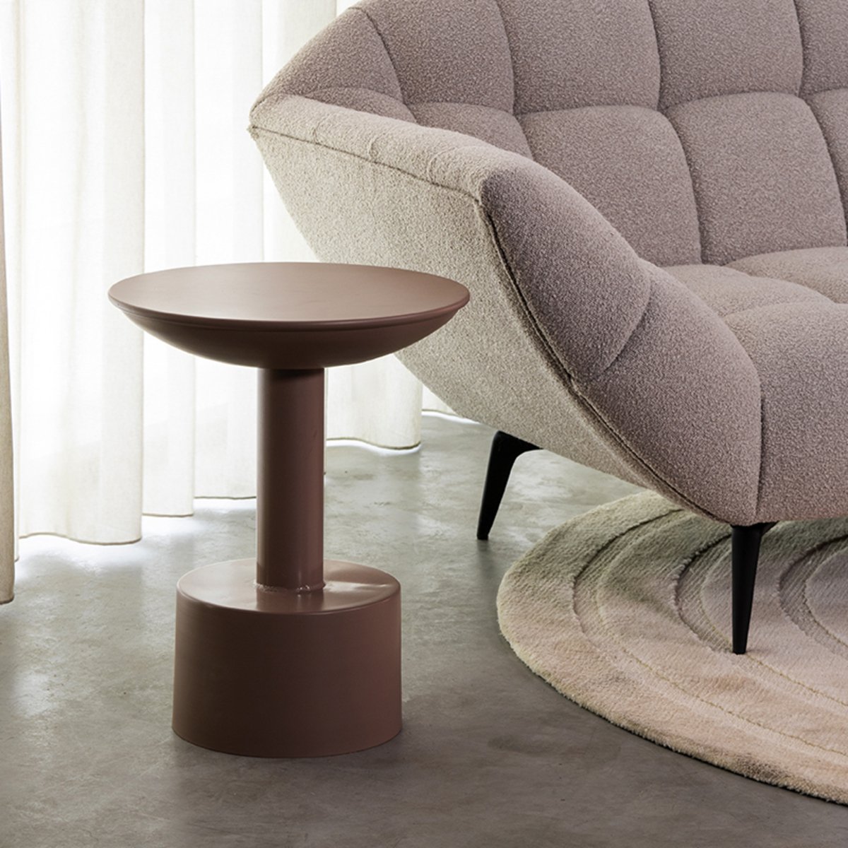 Bijzettafel Rif Mokka