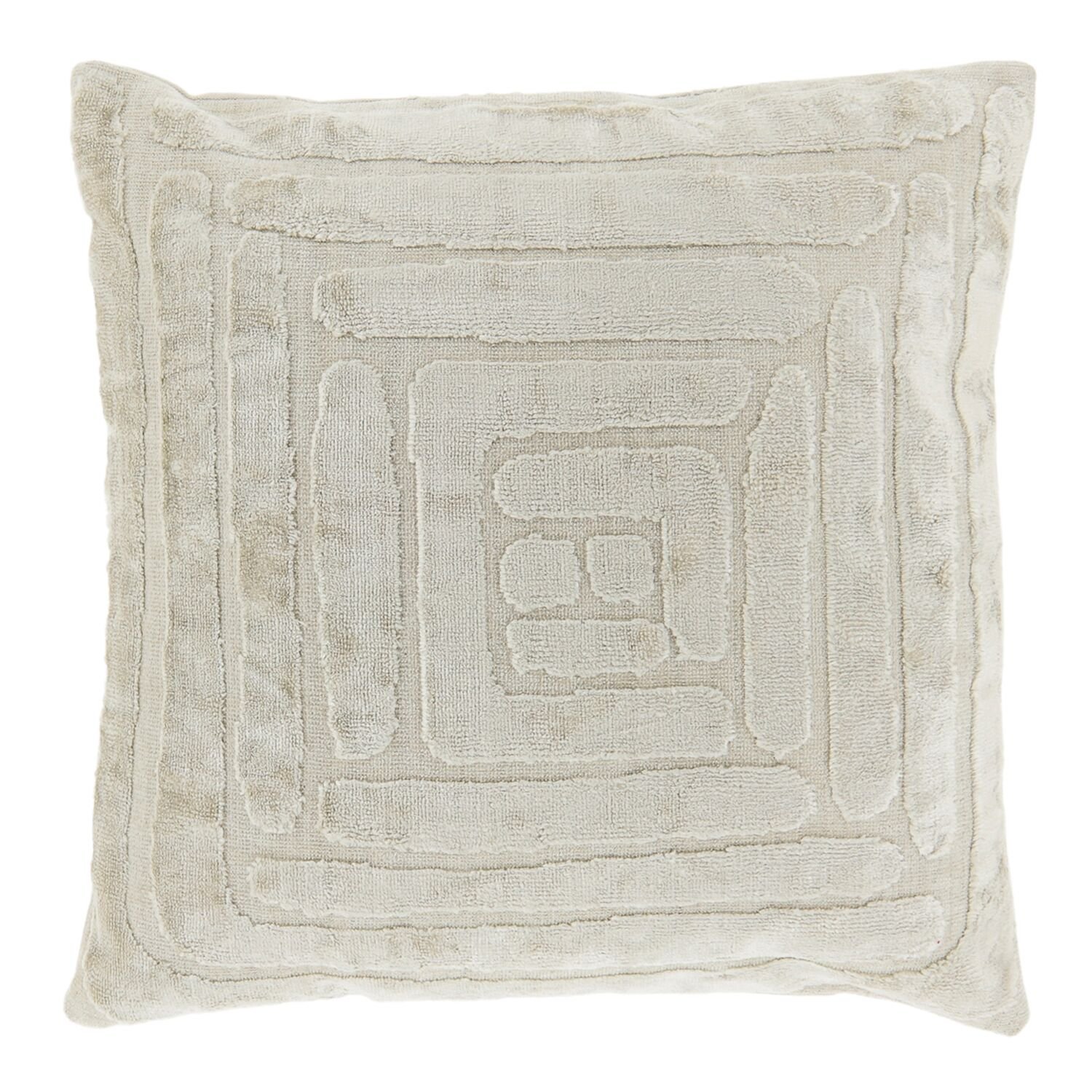 Sierkussen Banchette 45x45 cm white