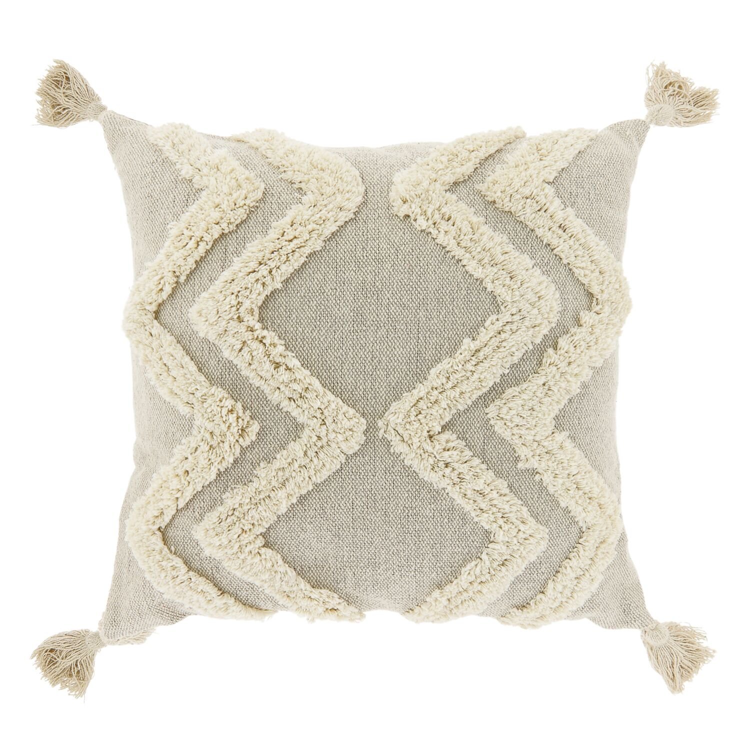 Sierkussen Banchette 45x45 cm grey