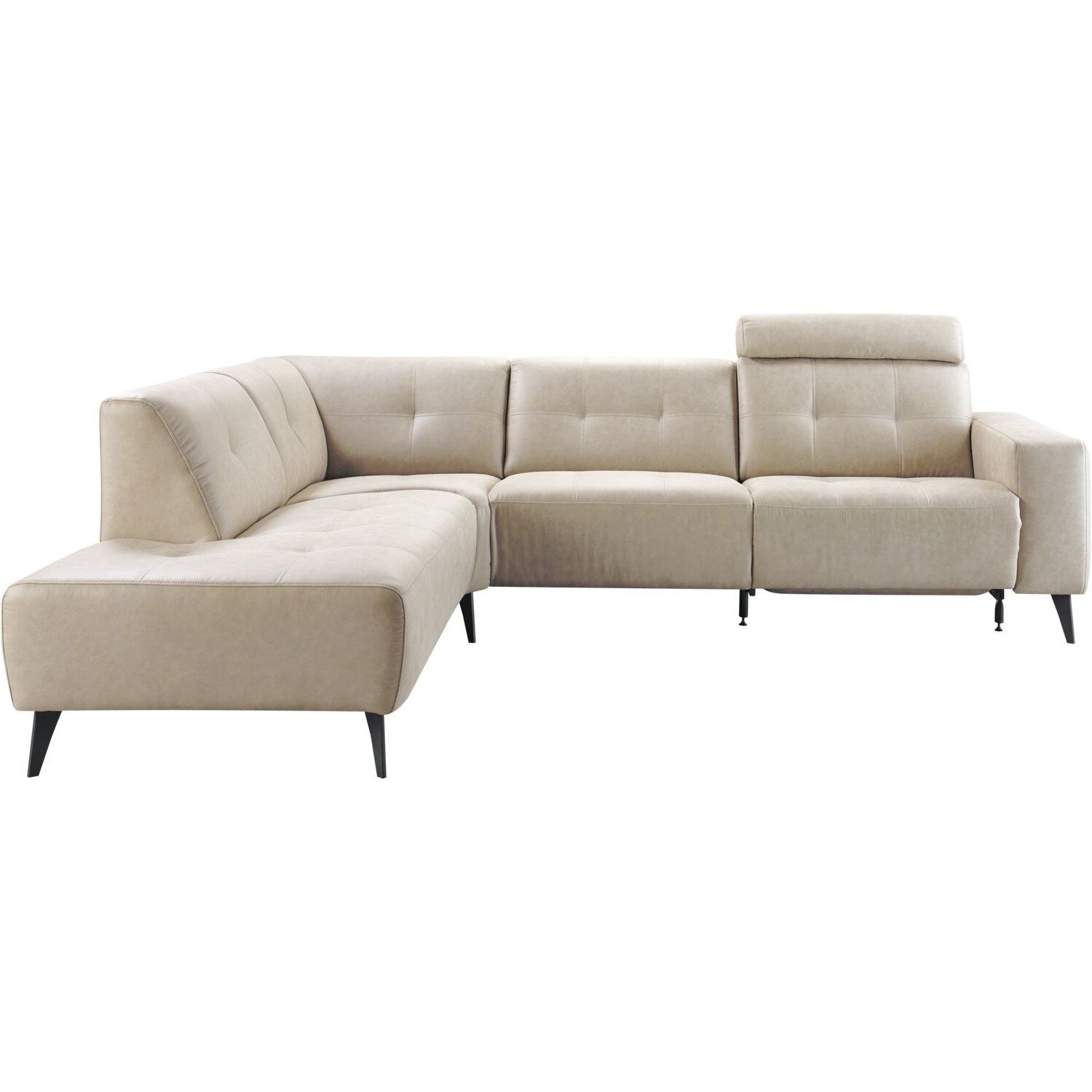 Hoekbank Piorino Pocketveren i.c.m. HR, light grey