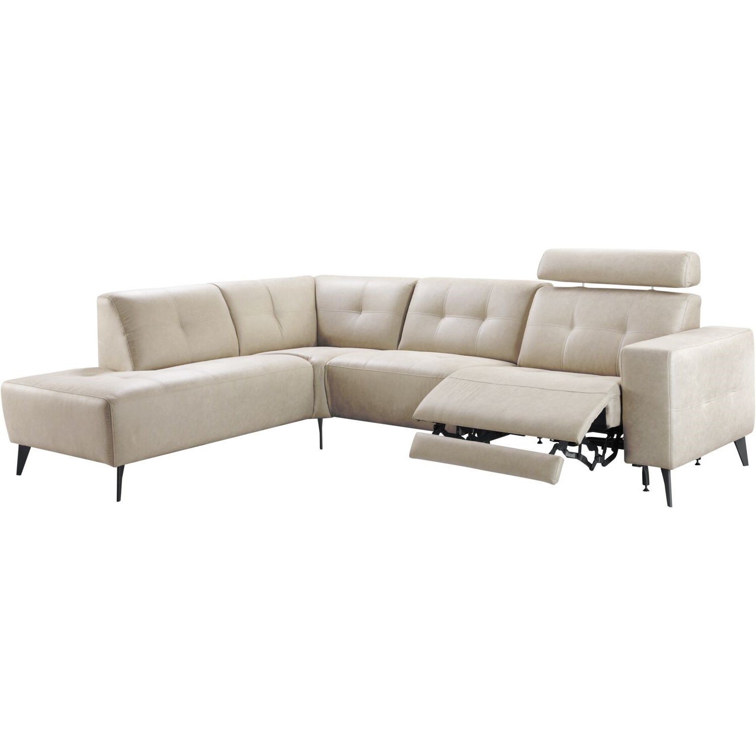 Hoekbank Piorino Pocketveren i.c.m. HR, light grey