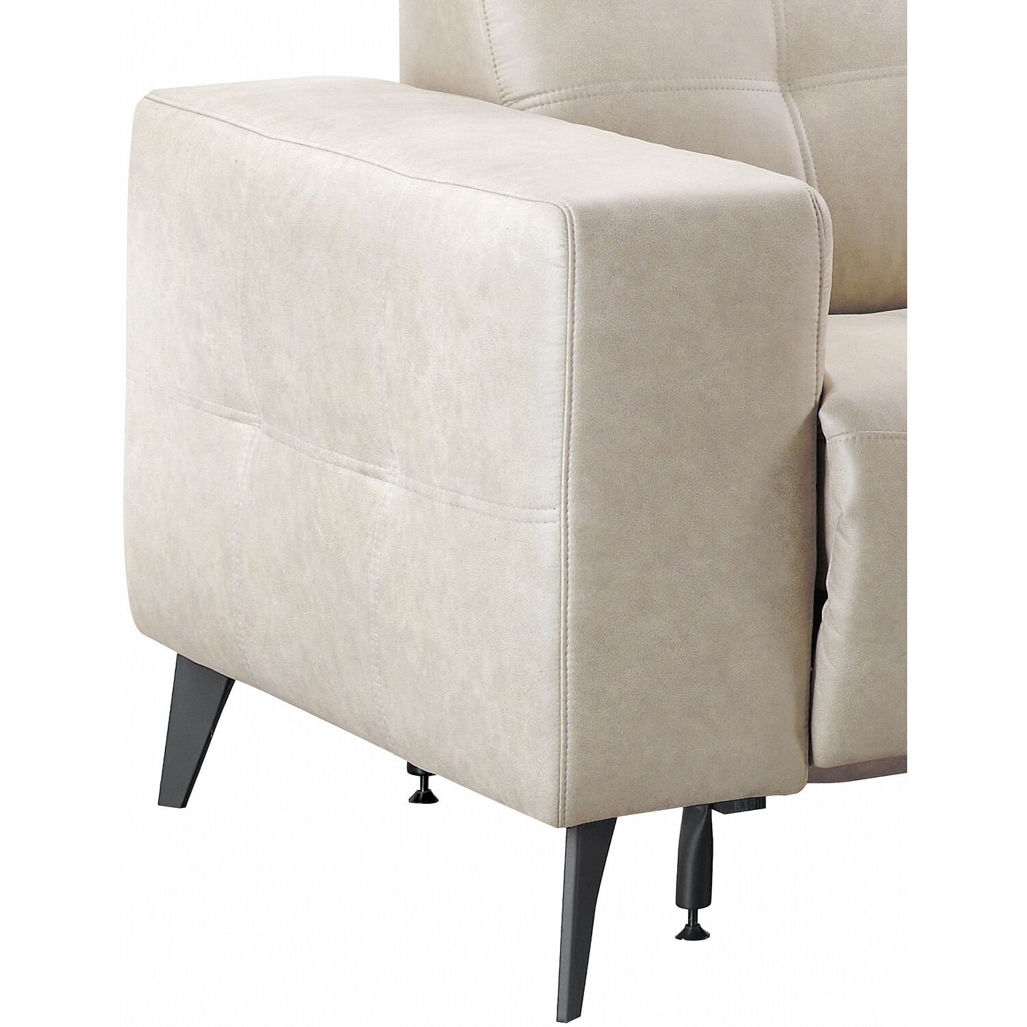 Hoekbank Piorino Pocketveren i.c.m. HR, light grey