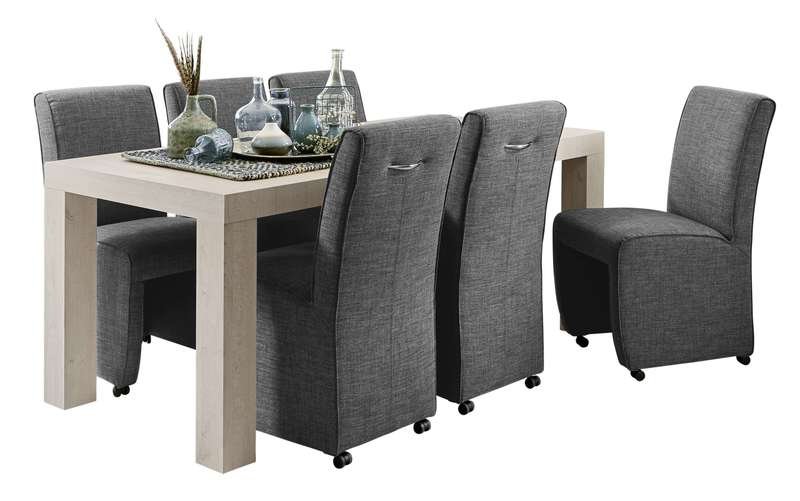 Eettafel Luonto sherwood beige melamine, 190x88x76 cm