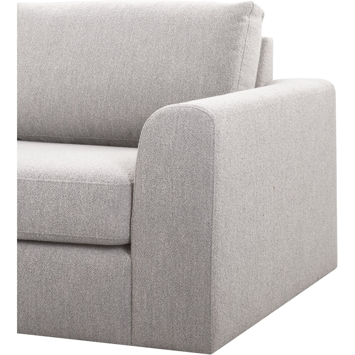 Hoekbank Arnad HR-koudschuim, steel