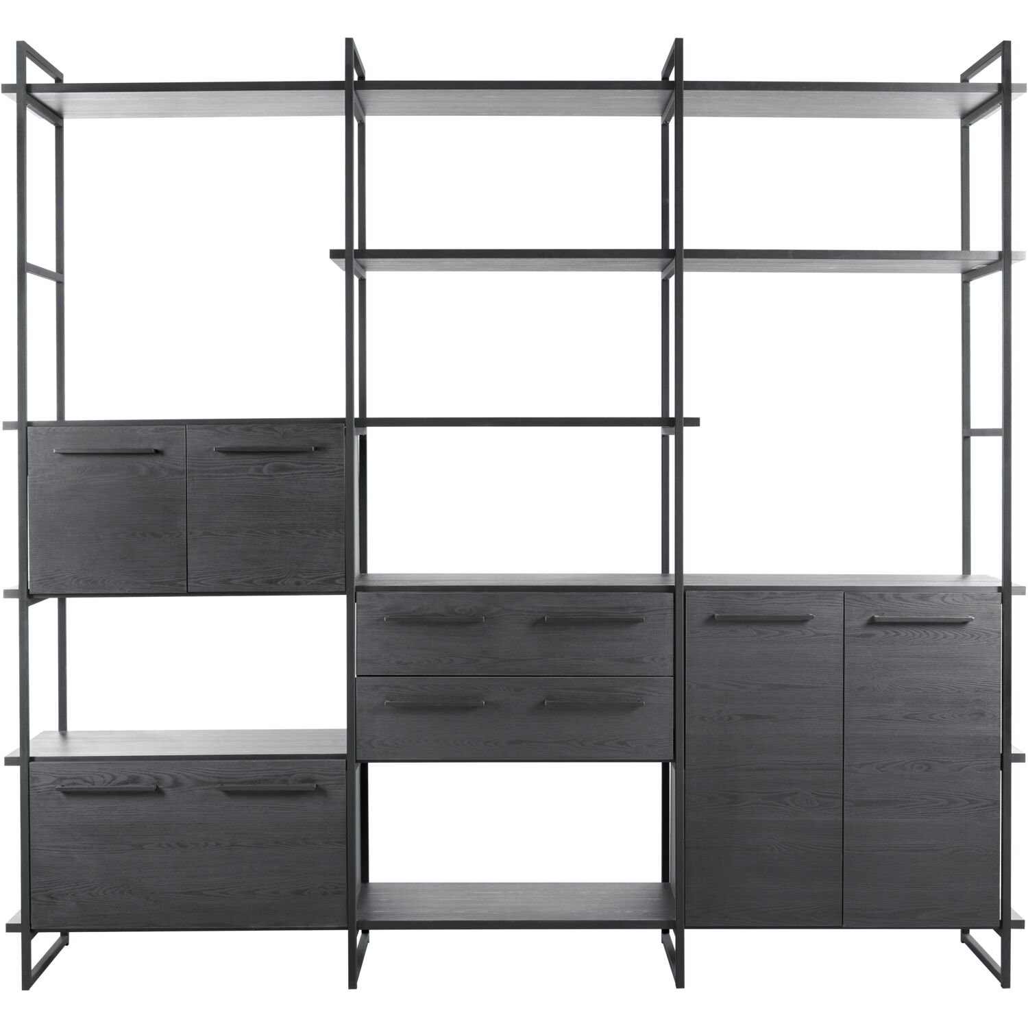 Wandkast Sistema H226 x B244 x D45 noir
