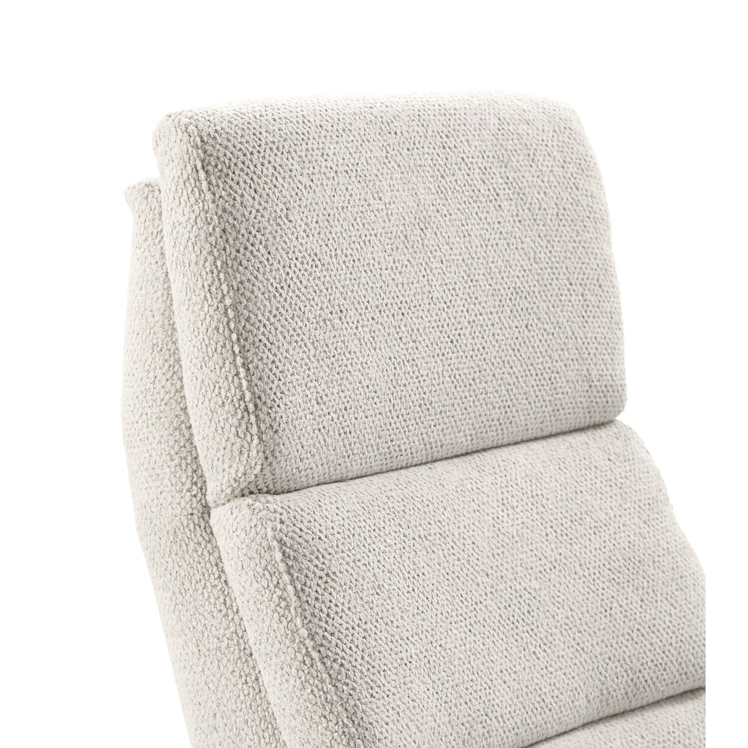 Relaxfauteuil Initio medium in stof macan 60 lightgrey