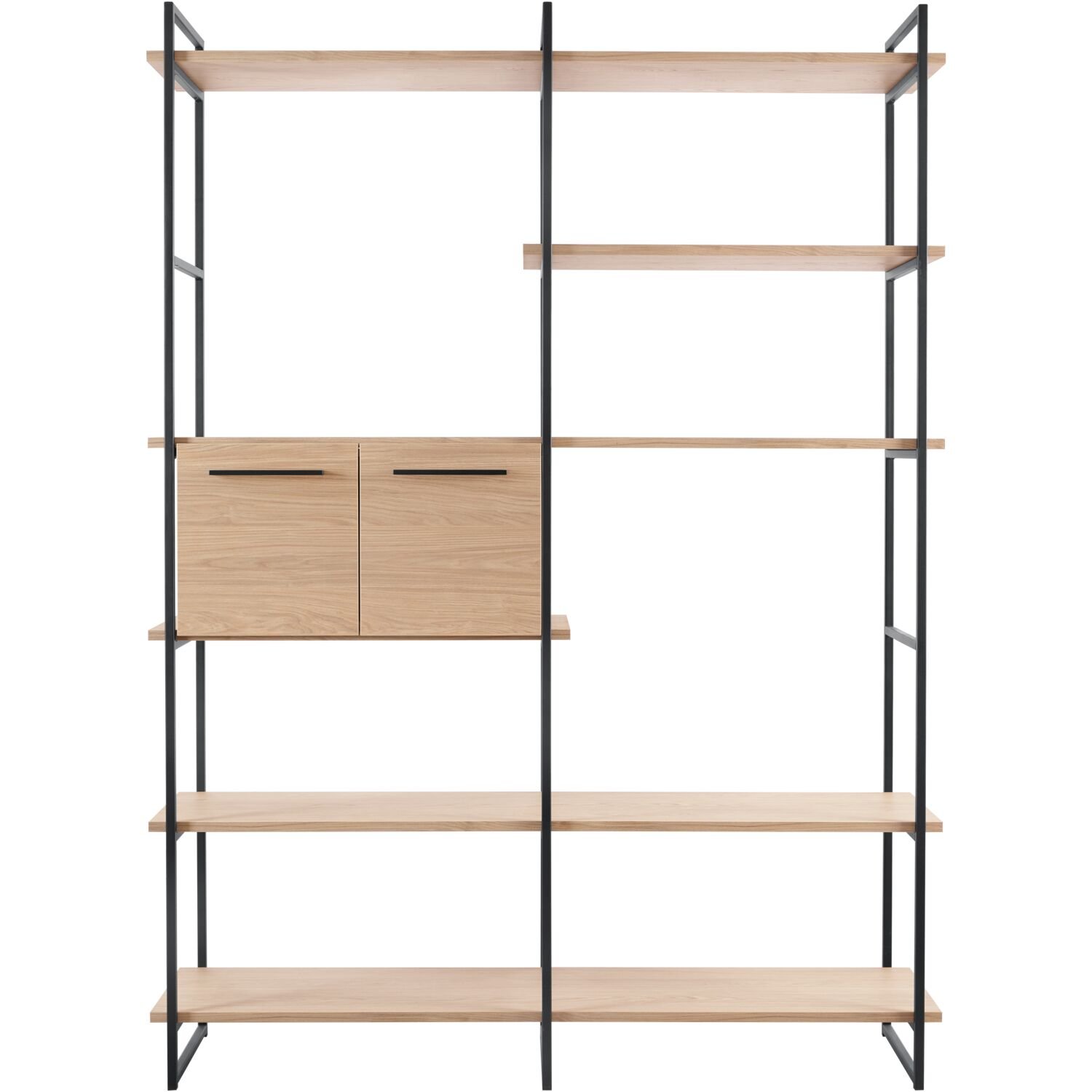 Wandkast Sistema 226x166x45 cm Misty Oak
