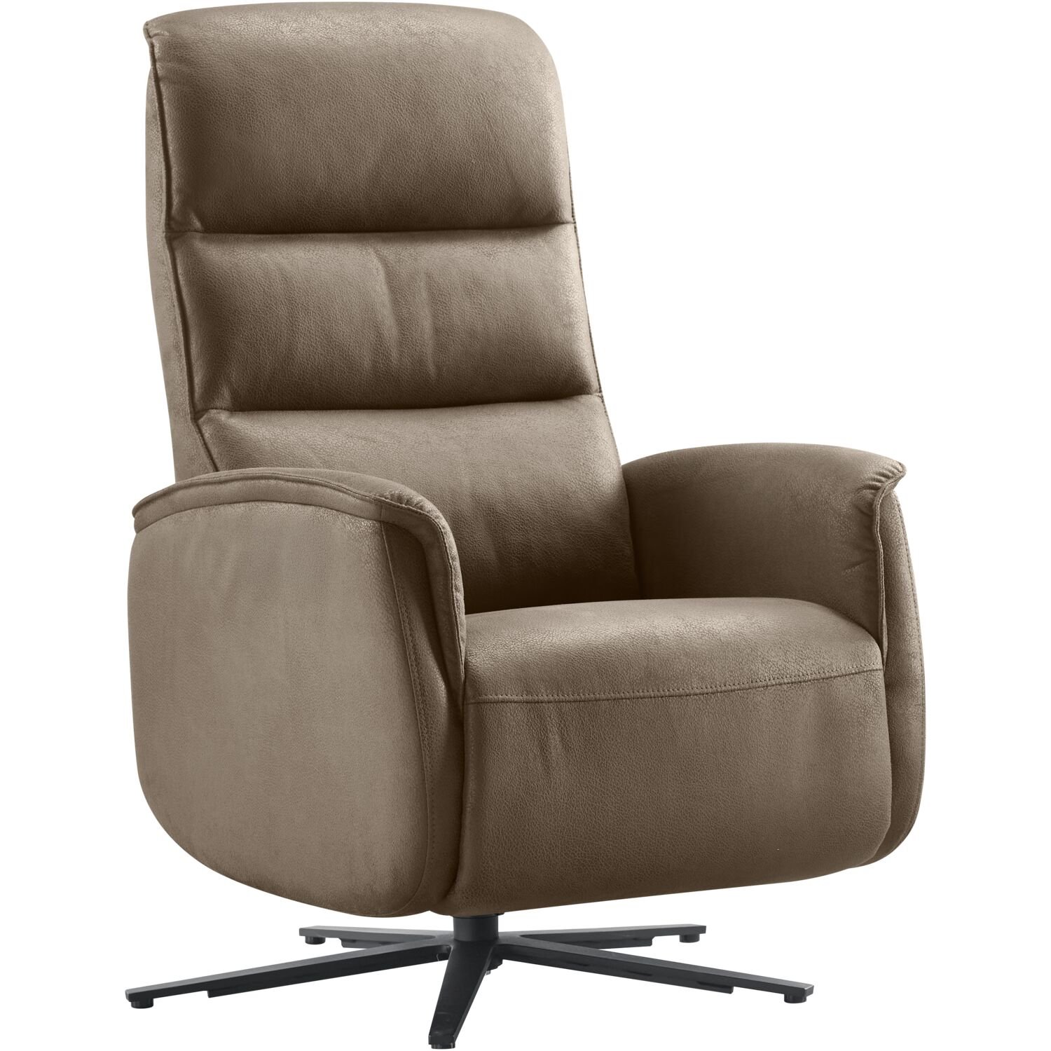 Relaxfauteuil Volgere microleder dakota 108 wood