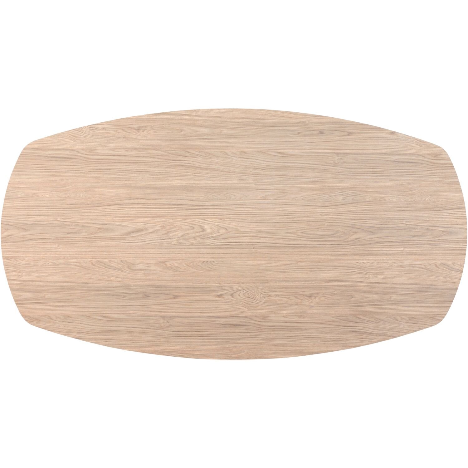 Eettafel Mascaro 190x102 cm Deens ovaal Misty Oak