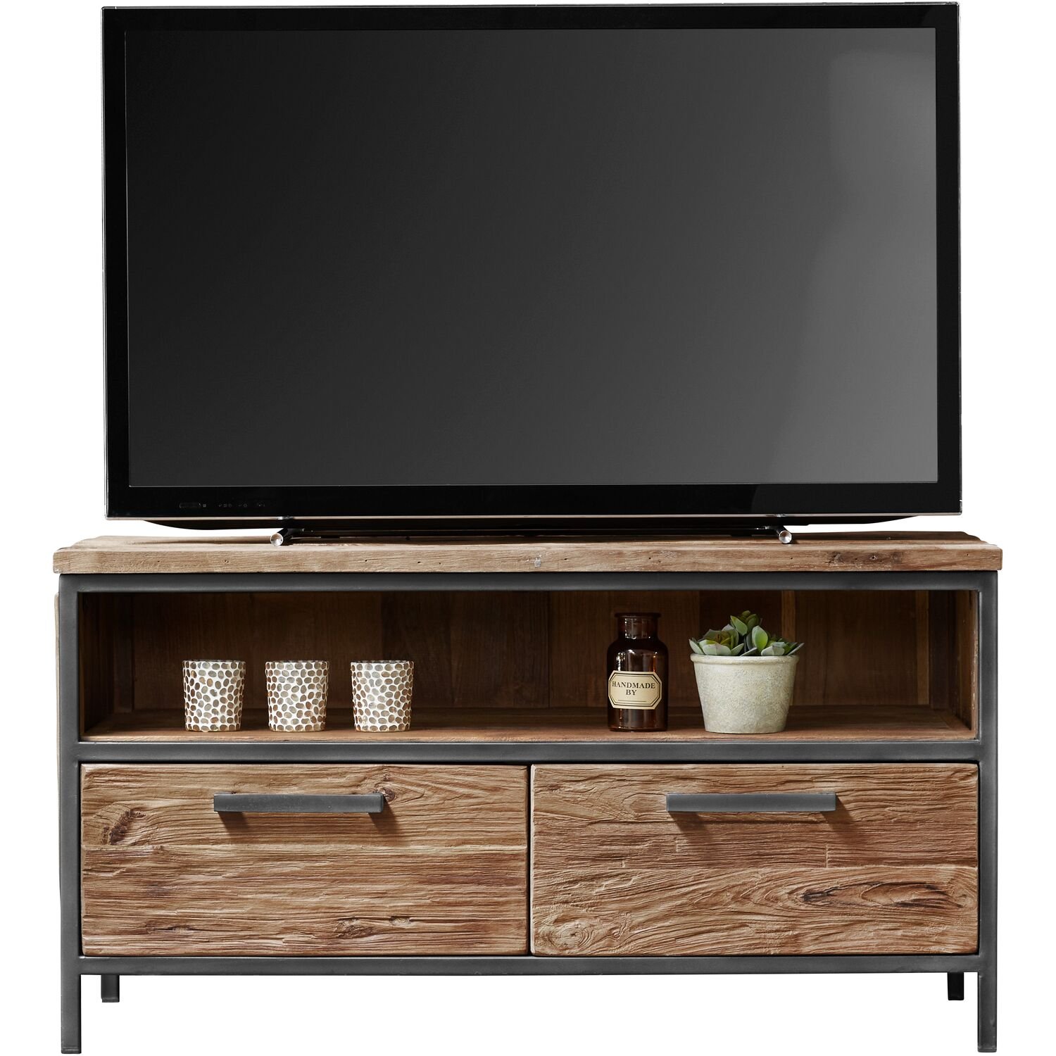 Tv-meubel Romaro 54 x 100 teak mix rough