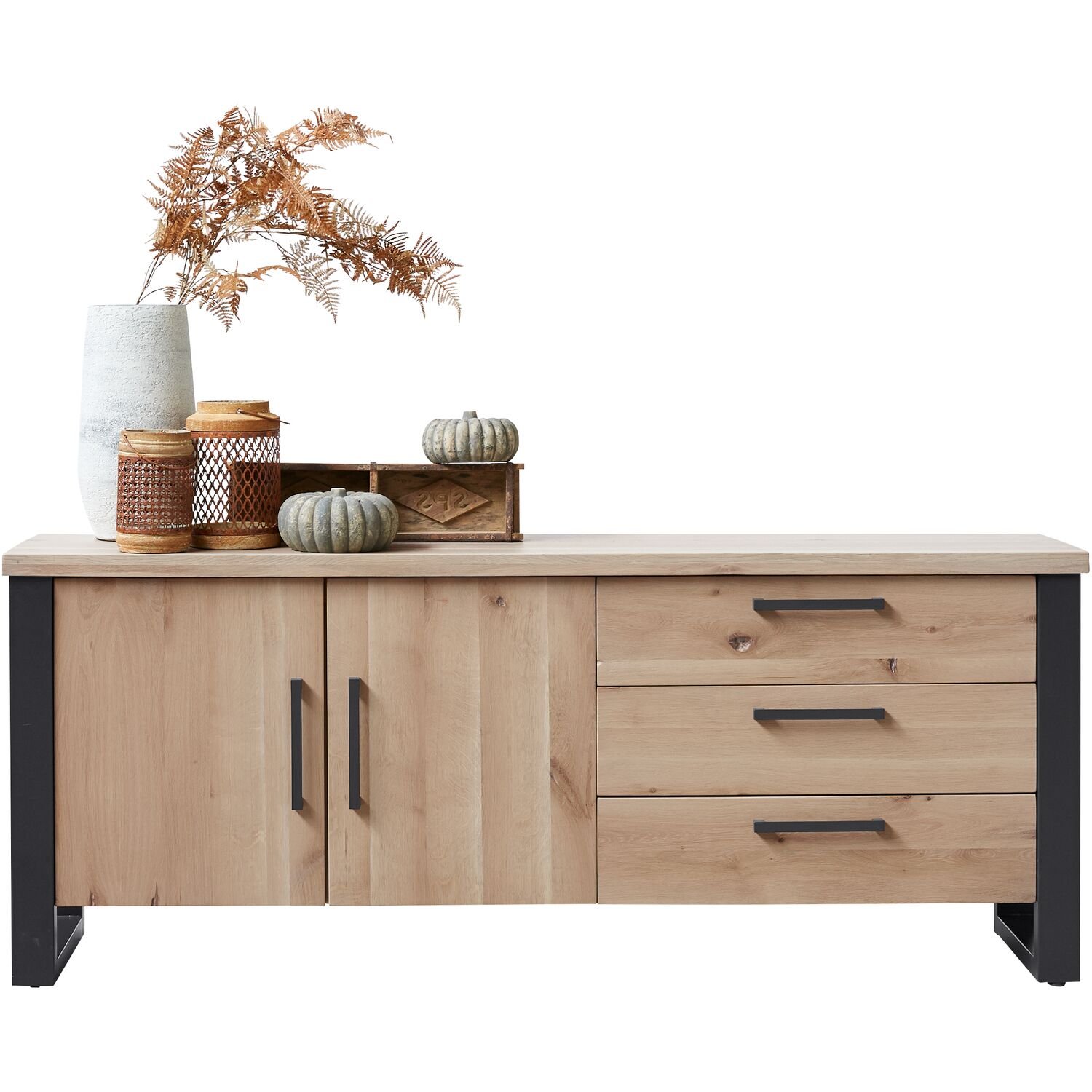 Dressoir Verato 80 x 200 naturel grey