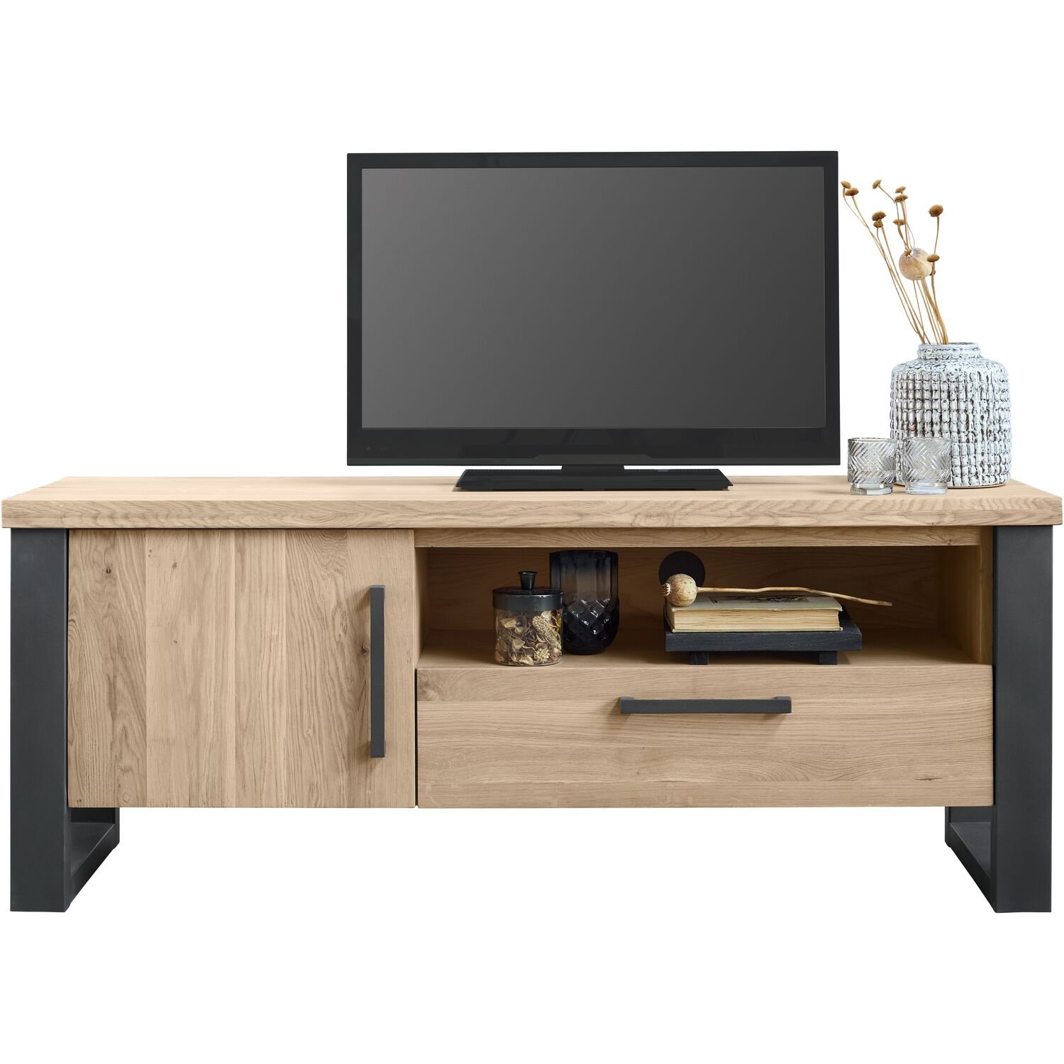 Tv-meubel Verato 59 x 150 naturel grey