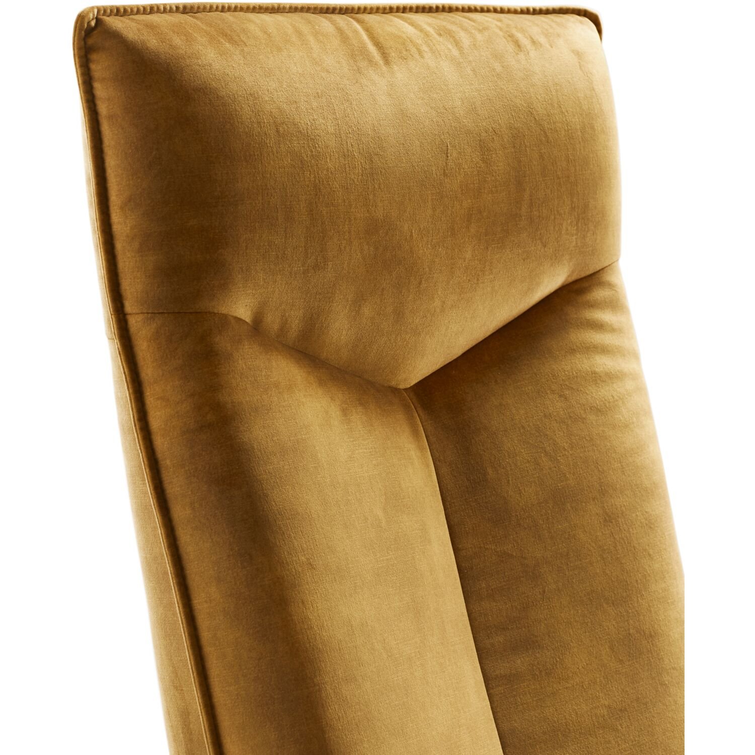 Relaxfauteuil Seduto HR-schuim zitting handmatig verstelbaar gold