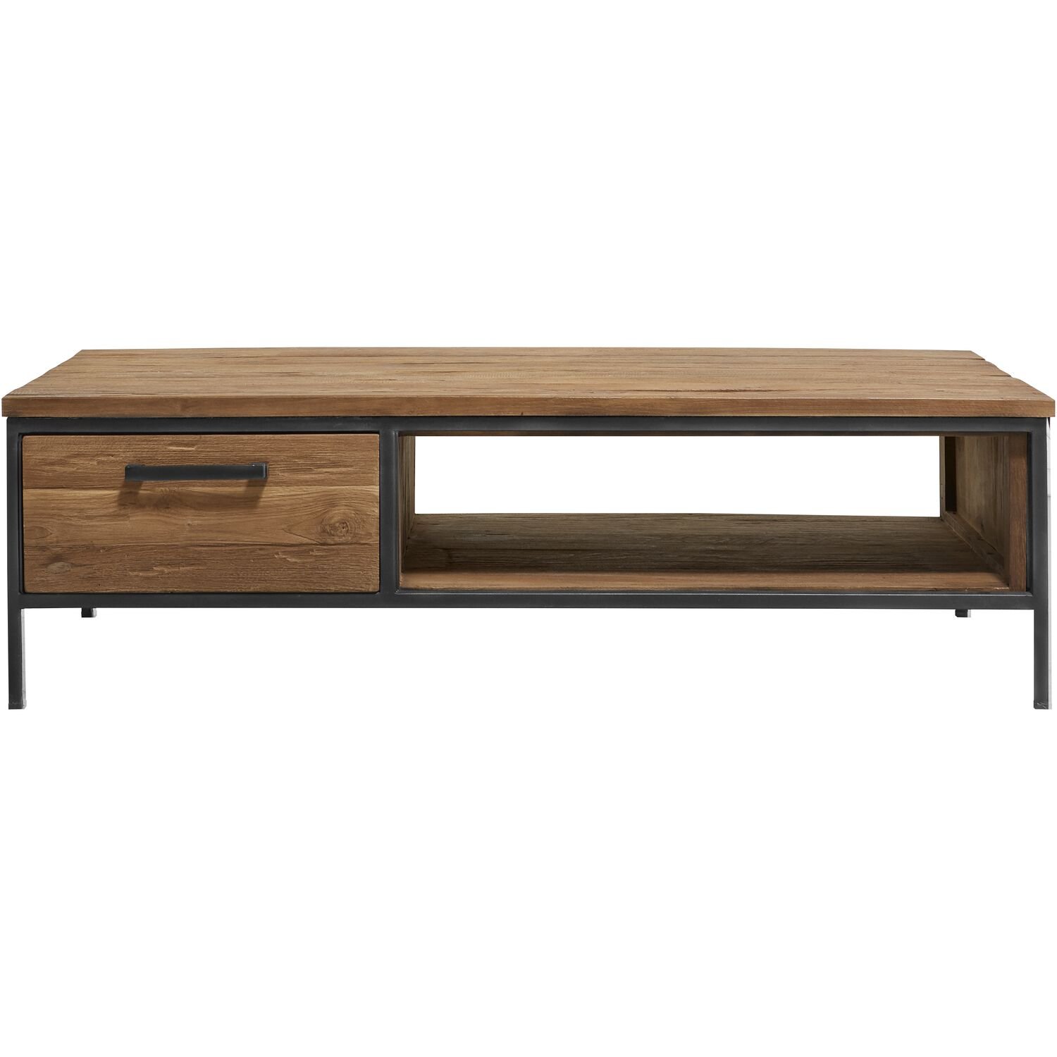 Salontafel Romaro 135 x 67 teak mix rough