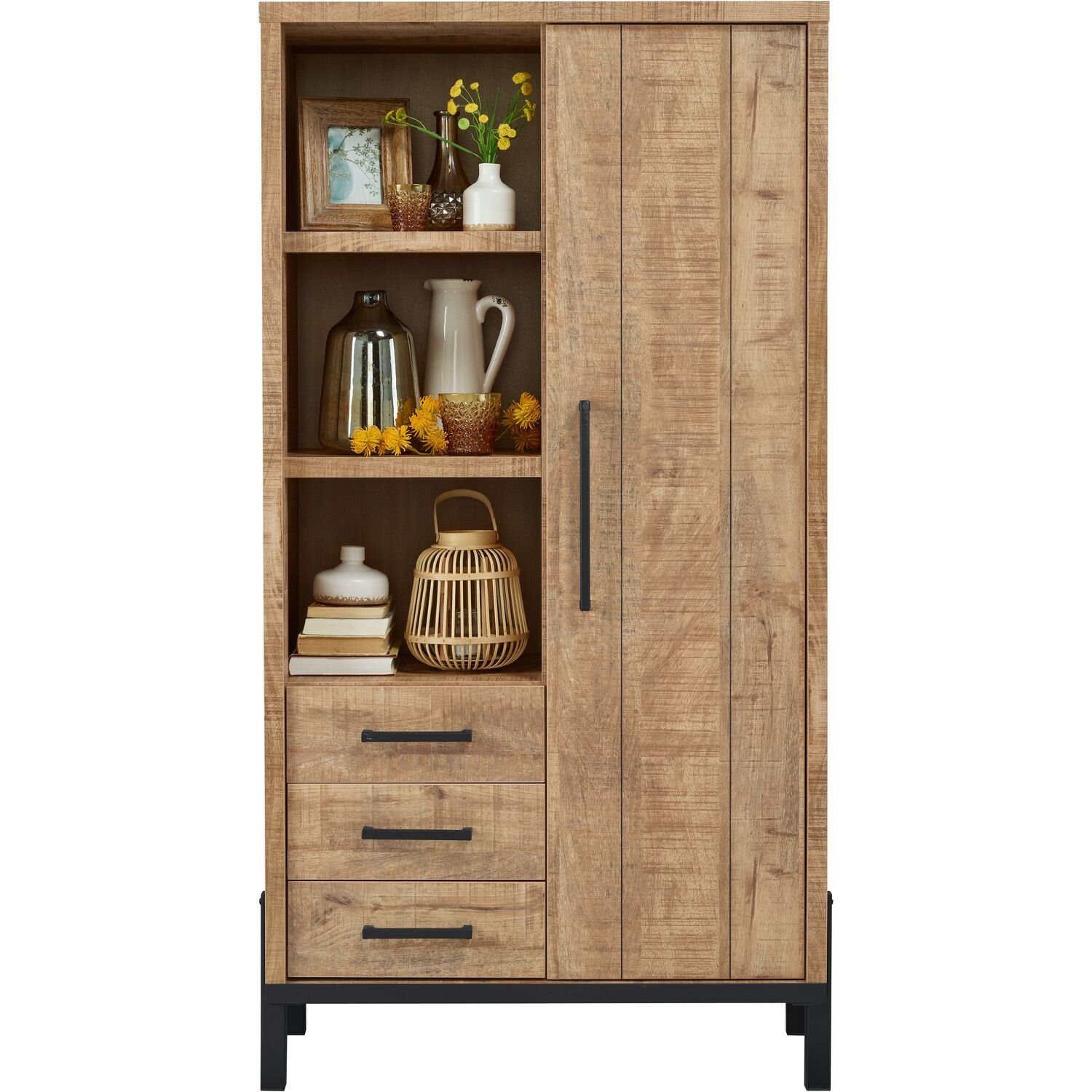 Bergkast Ricardi 175 x 90 mango decor